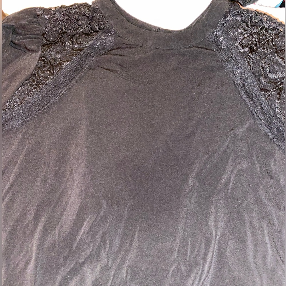 5x torrid black blouse